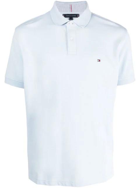 logo-patch polo shirt by TOMMY HILFIGER