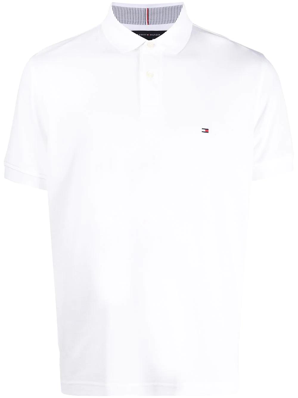 logo-patch polo shirt by TOMMY HILFIGER