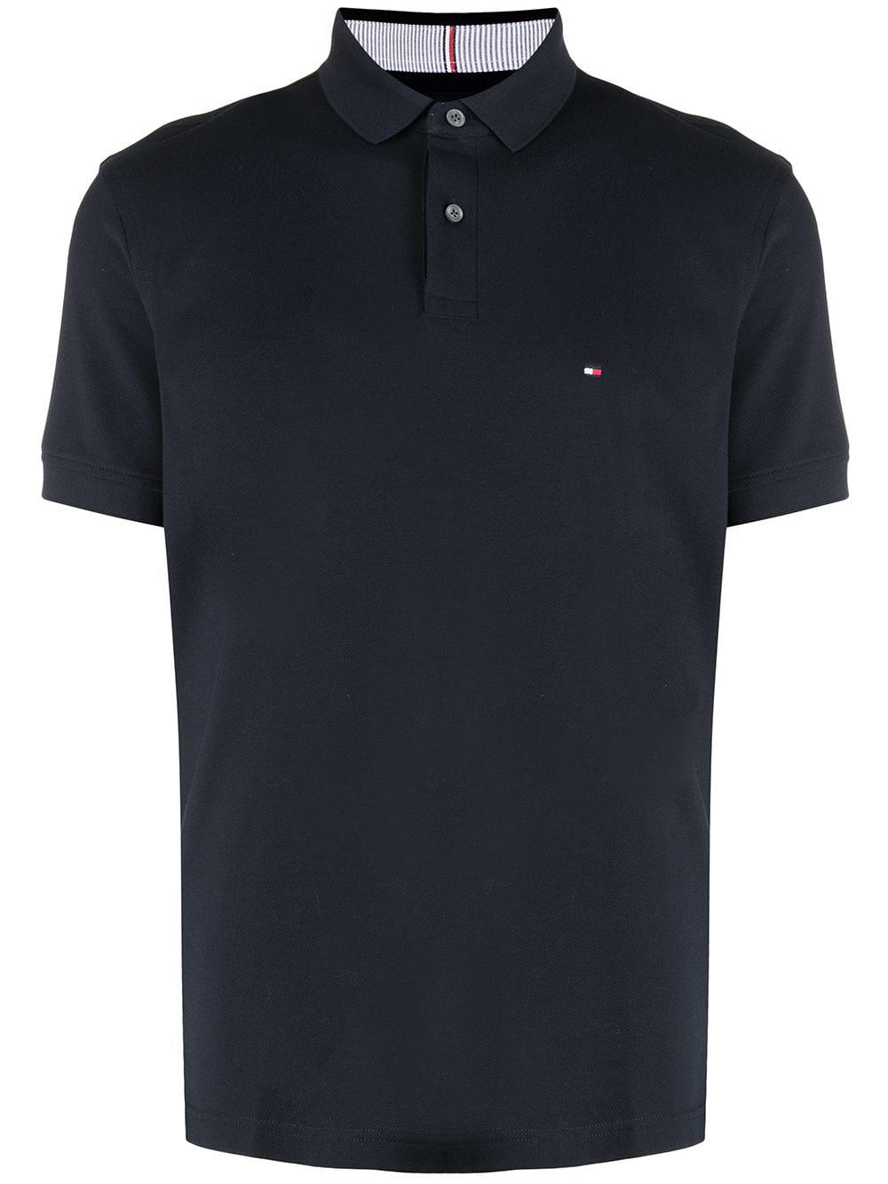 logo-patch polon shirt by TOMMY HILFIGER