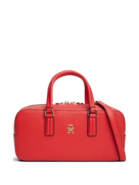logo-plaque top-handle shoulder bag by TOMMY HILFIGER