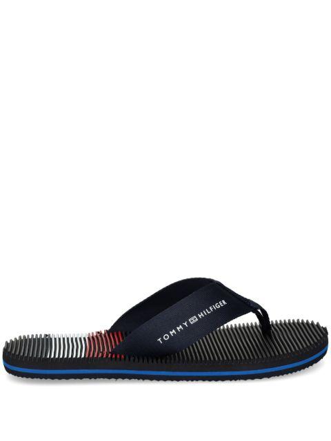 logo-print flip flops by TOMMY HILFIGER