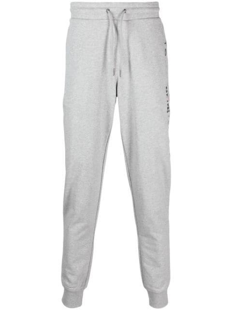 logo-print tapered track pants by TOMMY HILFIGER