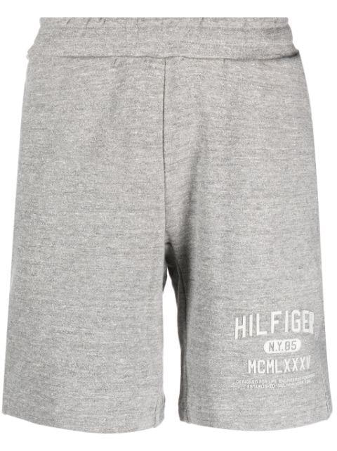 logo-print track shorts by TOMMY HILFIGER
