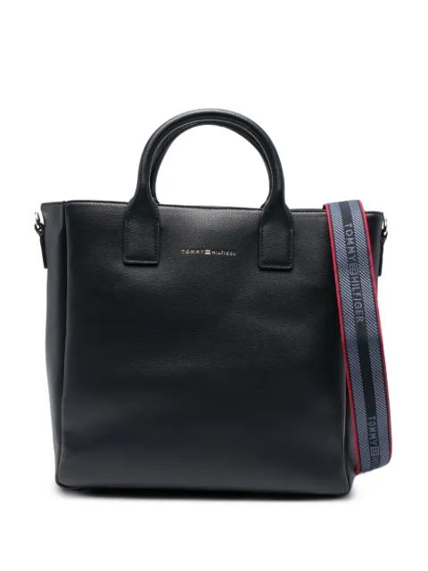 logo strap tote bag by TOMMY HILFIGER