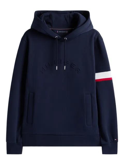 logo stripe hoodie by TOMMY HILFIGER