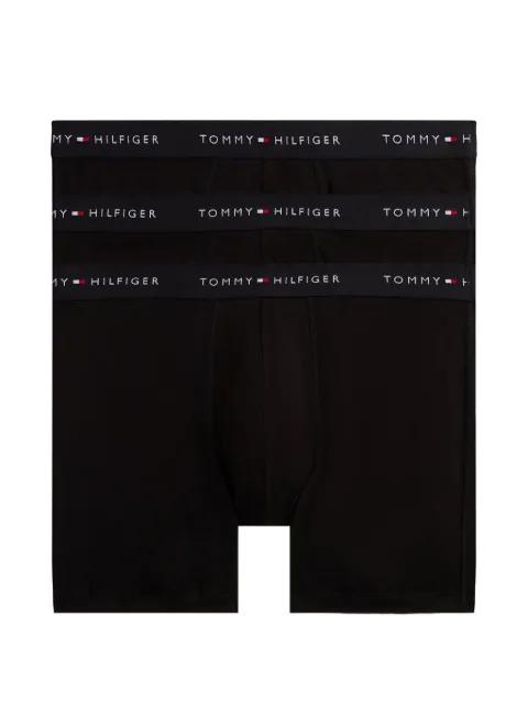 logo-waistband boxers (pack of three) by TOMMY HILFIGER
