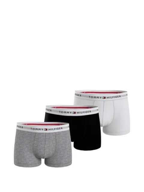 logo-waistband boxers (pack of three) by TOMMY HILFIGER