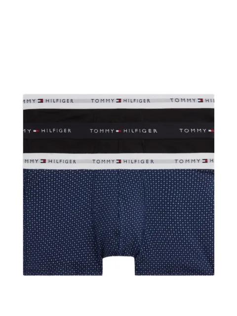 logo-waistband boxers (pack of three) by TOMMY HILFIGER