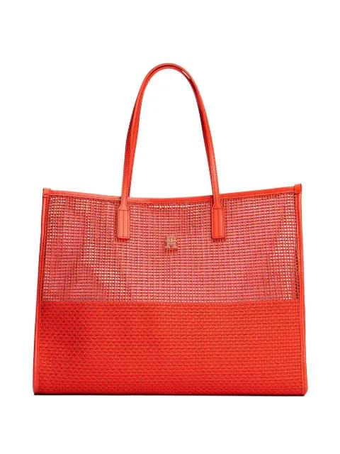 mesh-panel tote bag by TOMMY HILFIGER