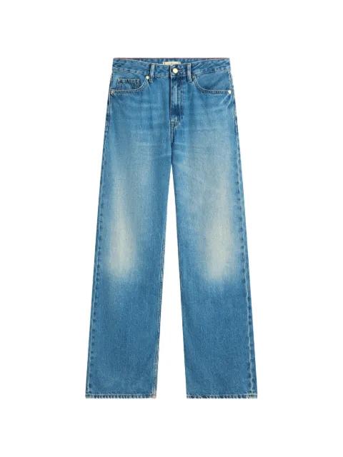 mid-rise faded straight-leg denim jeans by TOMMY HILFIGER