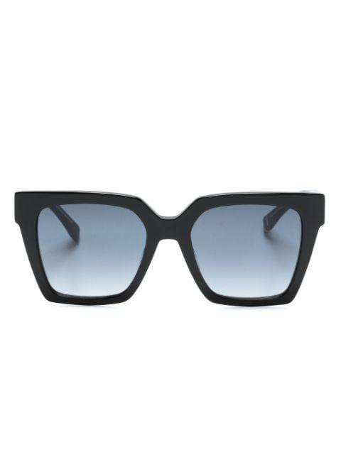 monogram geometric-frame sunglasses by TOMMY HILFIGER