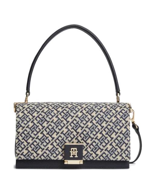 monogram-pattern shoulder bag by TOMMY HILFIGER