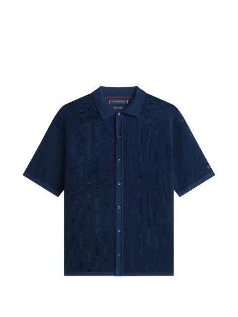 open-knit short-sleeve jacket by TOMMY HILFIGER