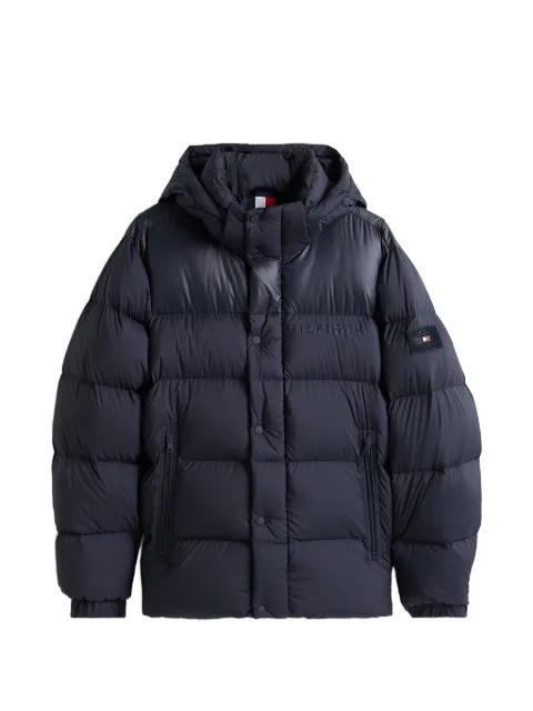 padded hoodied jacket by TOMMY HILFIGER