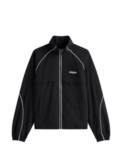 piped-trim logo-patch jacket by TOMMY HILFIGER