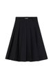 pleated A-line midi skirt by TOMMY HILFIGER