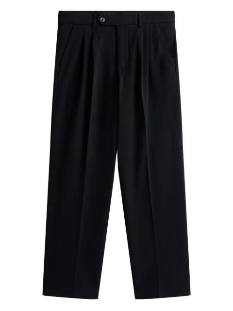 pleated button-fastening trousers by TOMMY HILFIGER