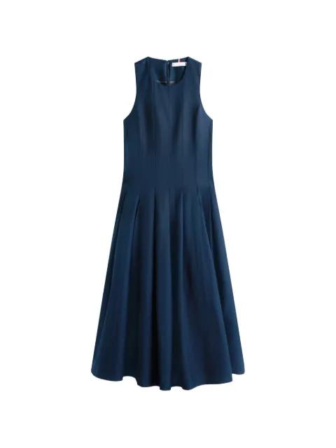 pleated midi dress by TOMMY HILFIGER