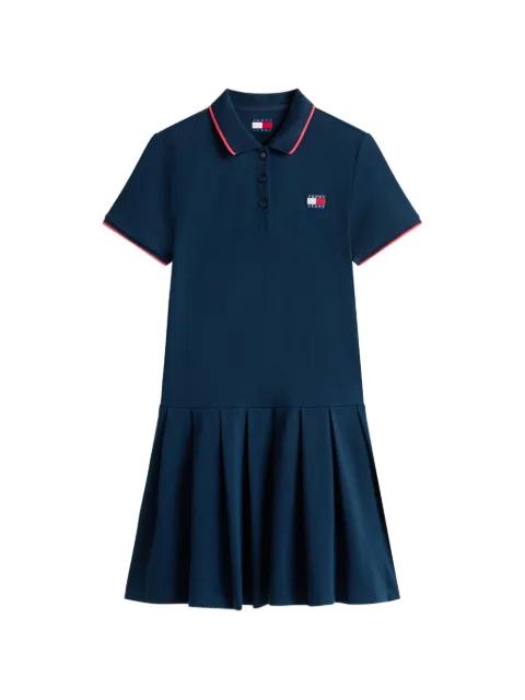 pleated-skirt mini polo dress by TOMMY HILFIGER