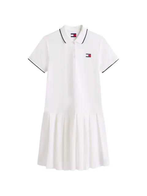 pleated-skirt polo mini dress by TOMMY HILFIGER
