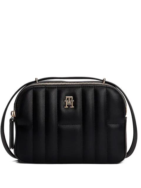 quilted logo-plaque shoulder bag by TOMMY HILFIGER