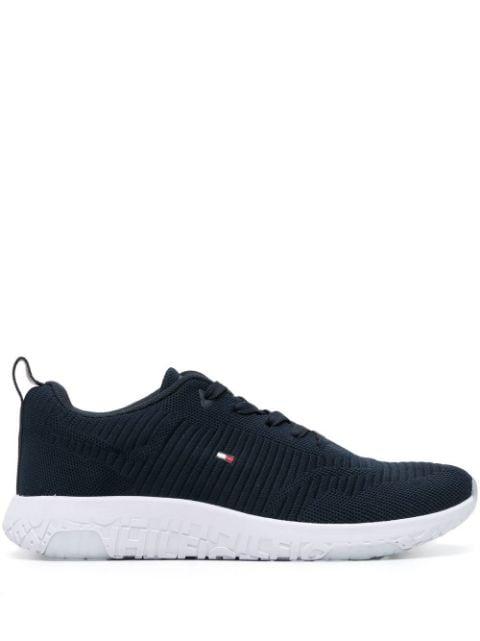 ribbed texture sneakers by TOMMY HILFIGER