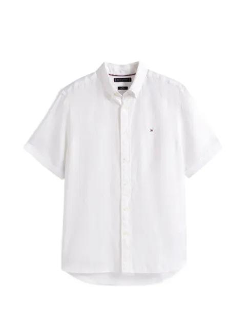 short-sleeve linen shirt by TOMMY HILFIGER