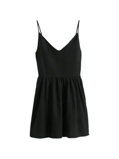 smocked-back flared mini dress by TOMMY HILFIGER