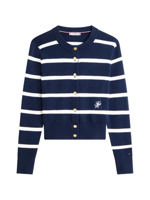 striped button-up cardigan by TOMMY HILFIGER