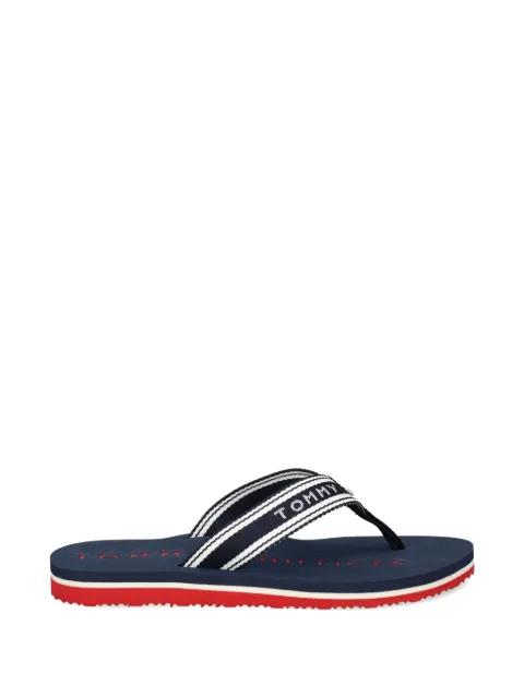striped flip-flops by TOMMY HILFIGER