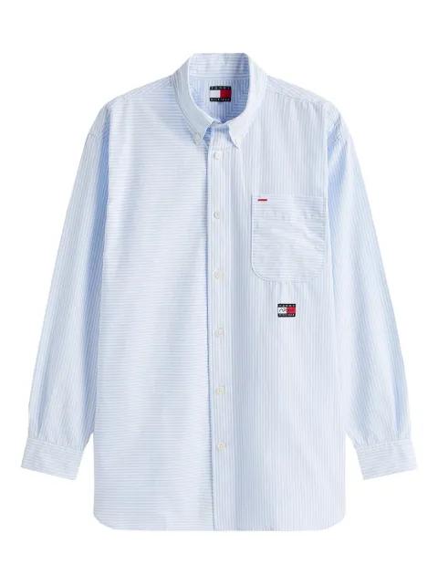 striped patch-pocket shirt by TOMMY HILFIGER striped patch-pocket shirt by TOMMY HILFIGER