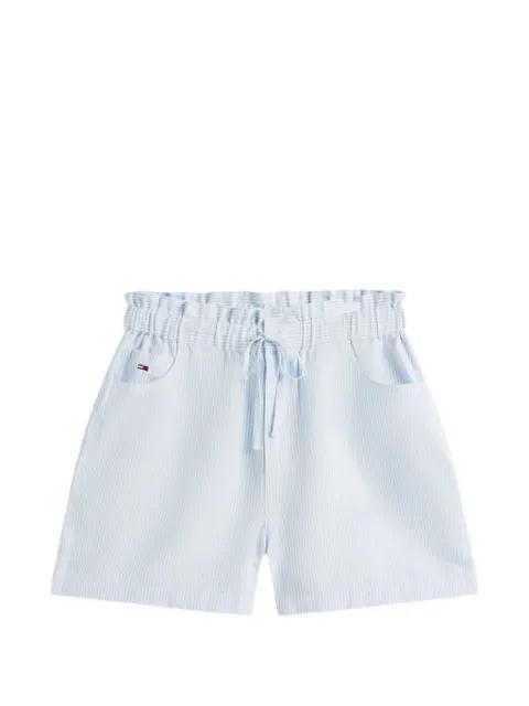 striped-pattern drawstring-fastening shorts by TOMMY HILFIGER