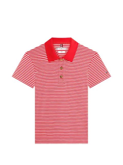 striped polo top by TOMMY HILFIGER