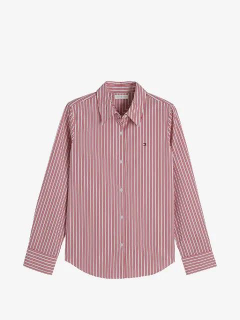 striped poplin shirt by TOMMY HILFIGER