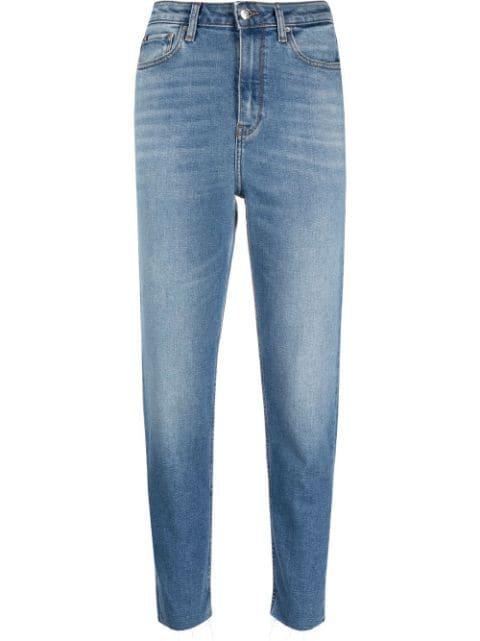 tapered-leg denim jeans by TOMMY HILFIGER