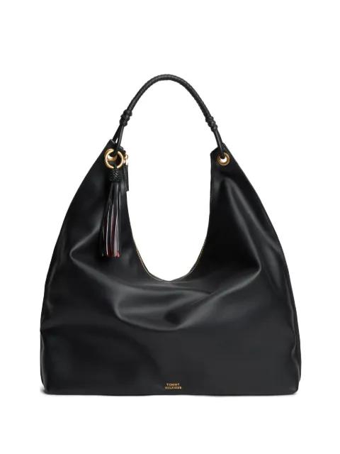 tassel-detail shoulder bag by TOMMY HILFIGER