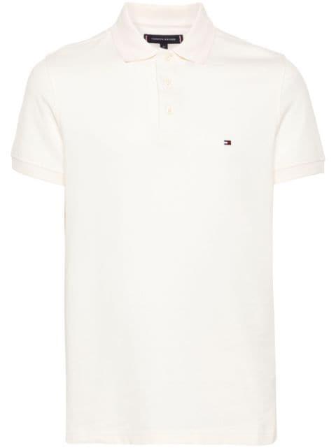 tipped-collar polo shirt by TOMMY HILFIGER
