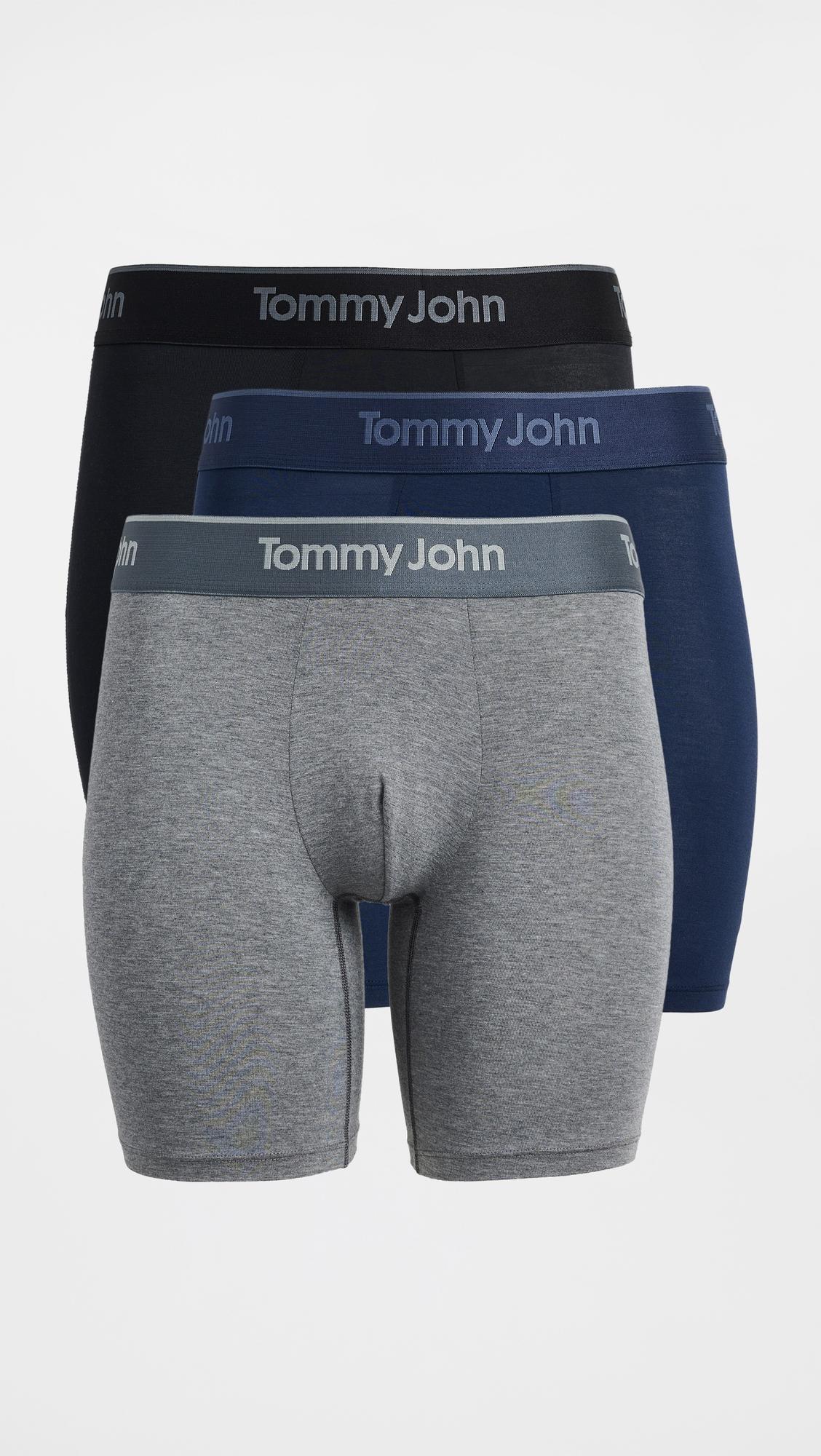 Second Skin 6" Boxer Briefs 3 Pack by TOMMY JOHN