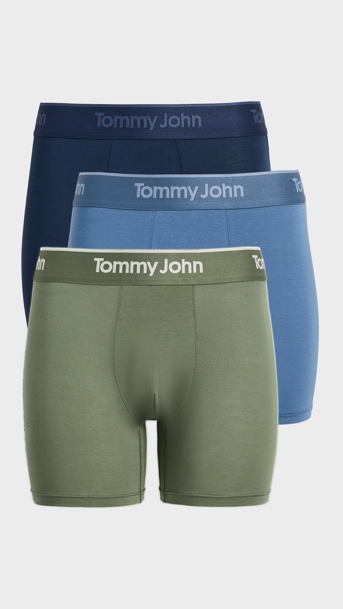 Second Skin Trunks 3 Pack 4" by TOMMY JOHN