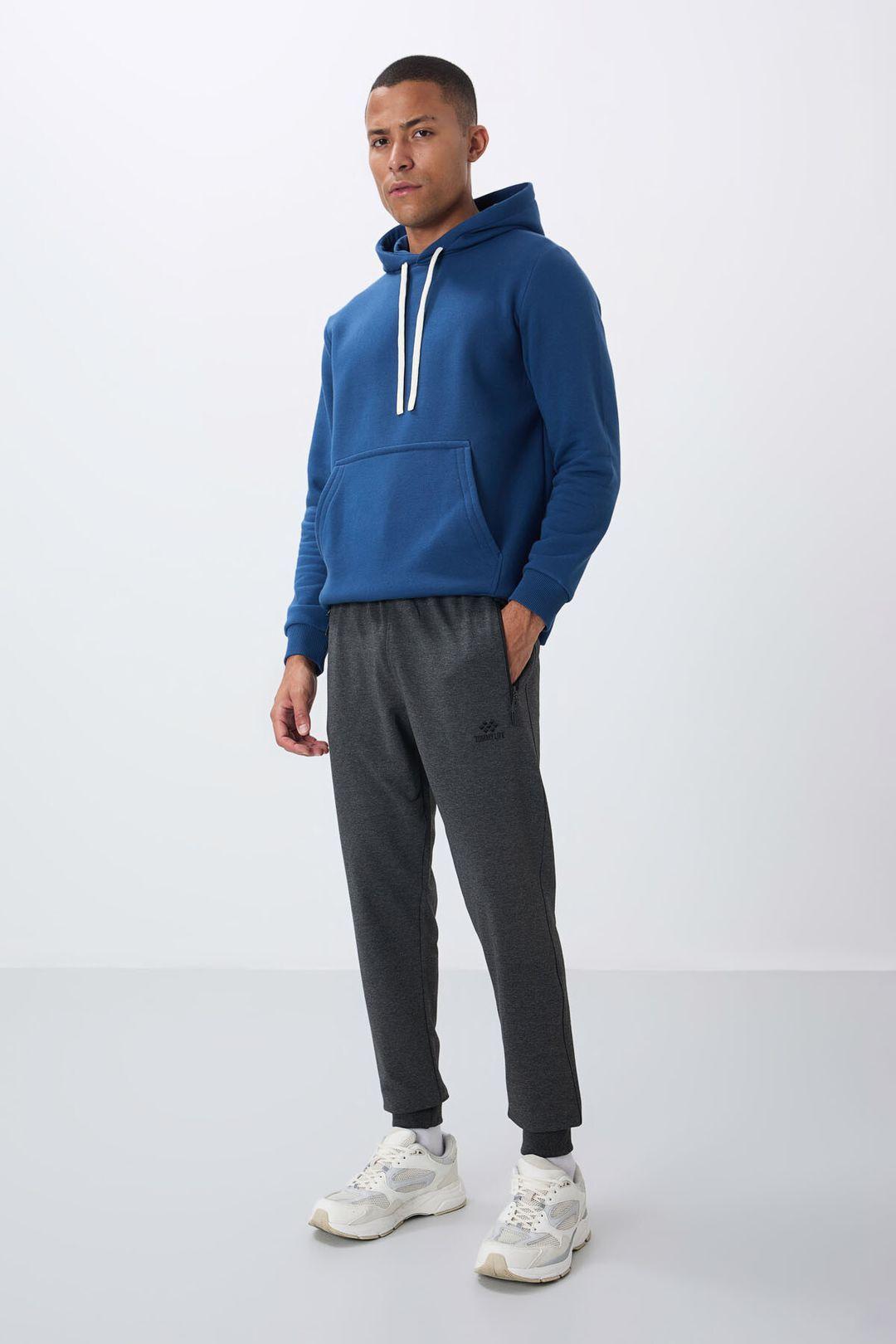 Men's Jogger Sweatpants With Zip Pocket by TOMMY LIFE