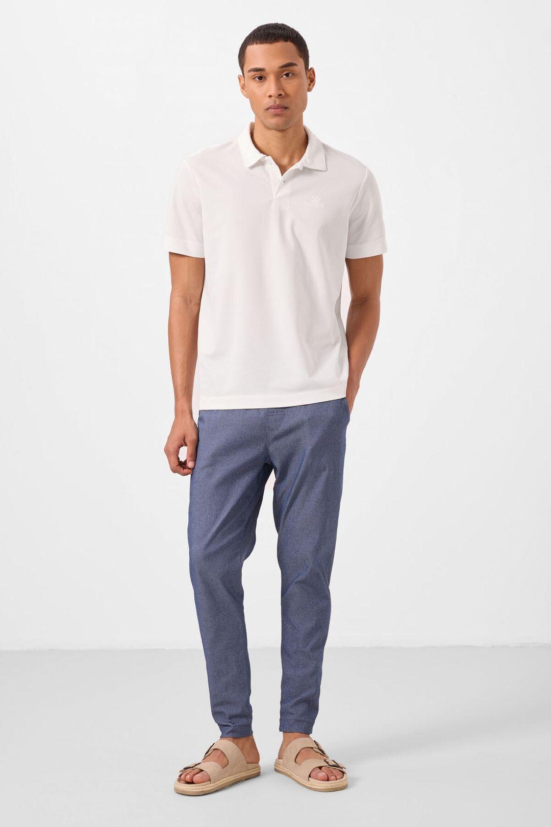 Men's Straight-leg Gabardine Chinos by TOMMY LIFE
