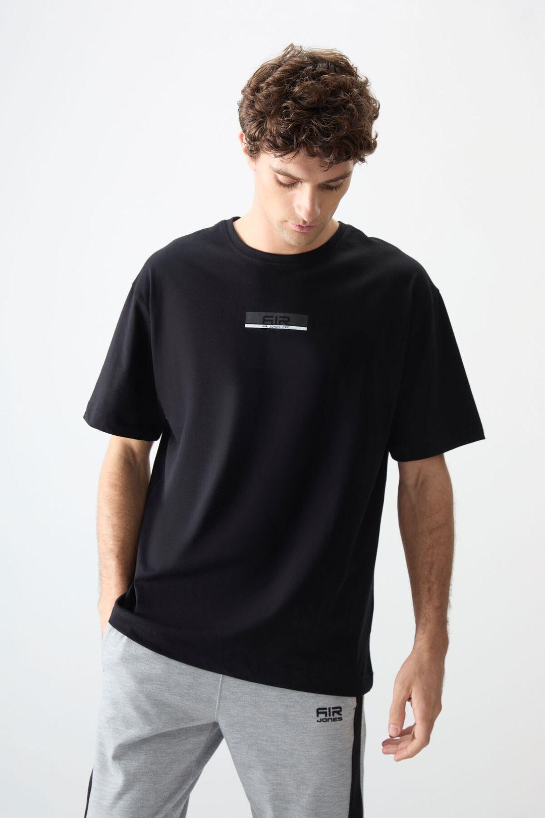 Oversized Cotton Logo Patch T-Shirt by TOMMY LIFE