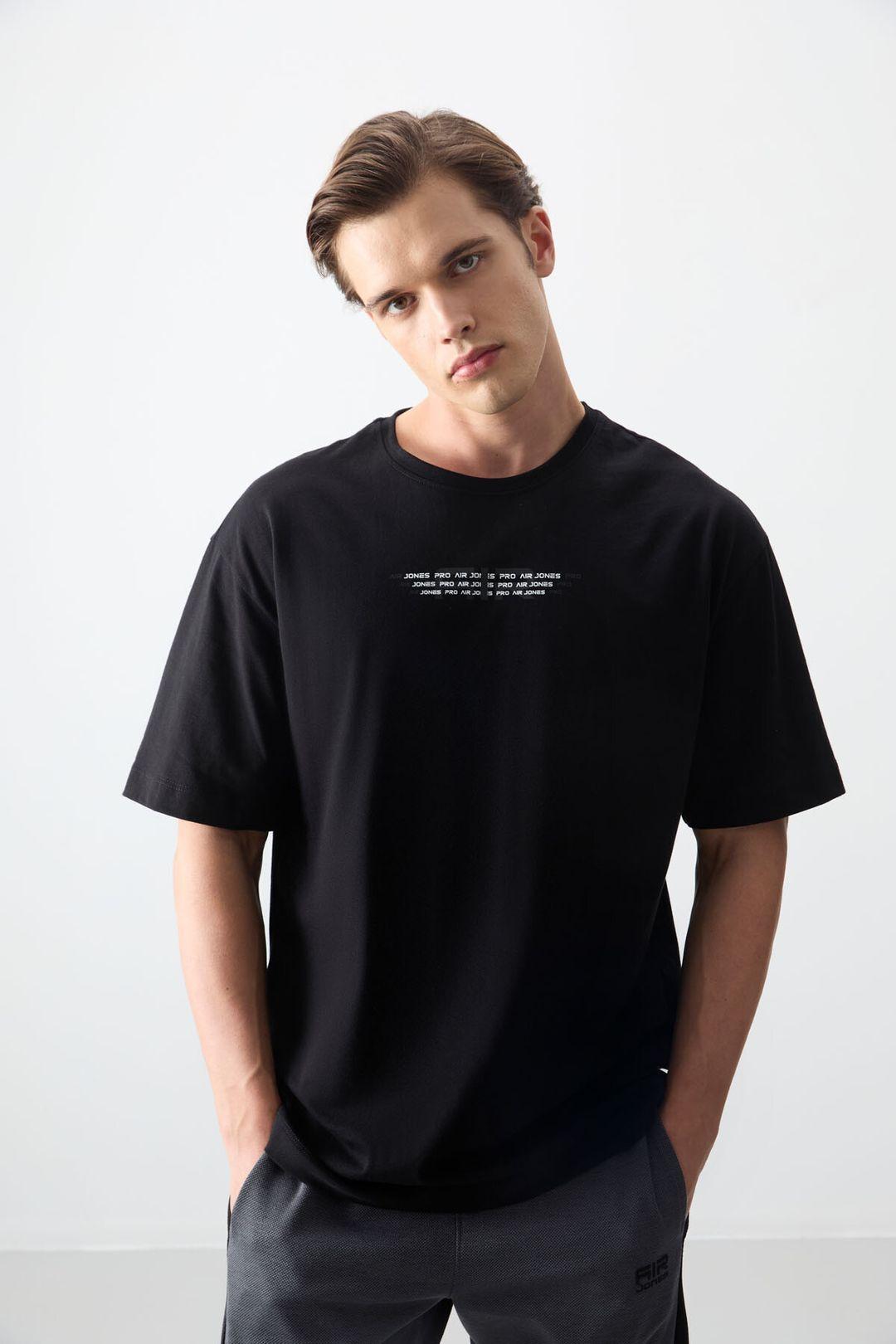 Oversized Logo Cotton Crew Neck T-Shirt by TOMMY LIFE