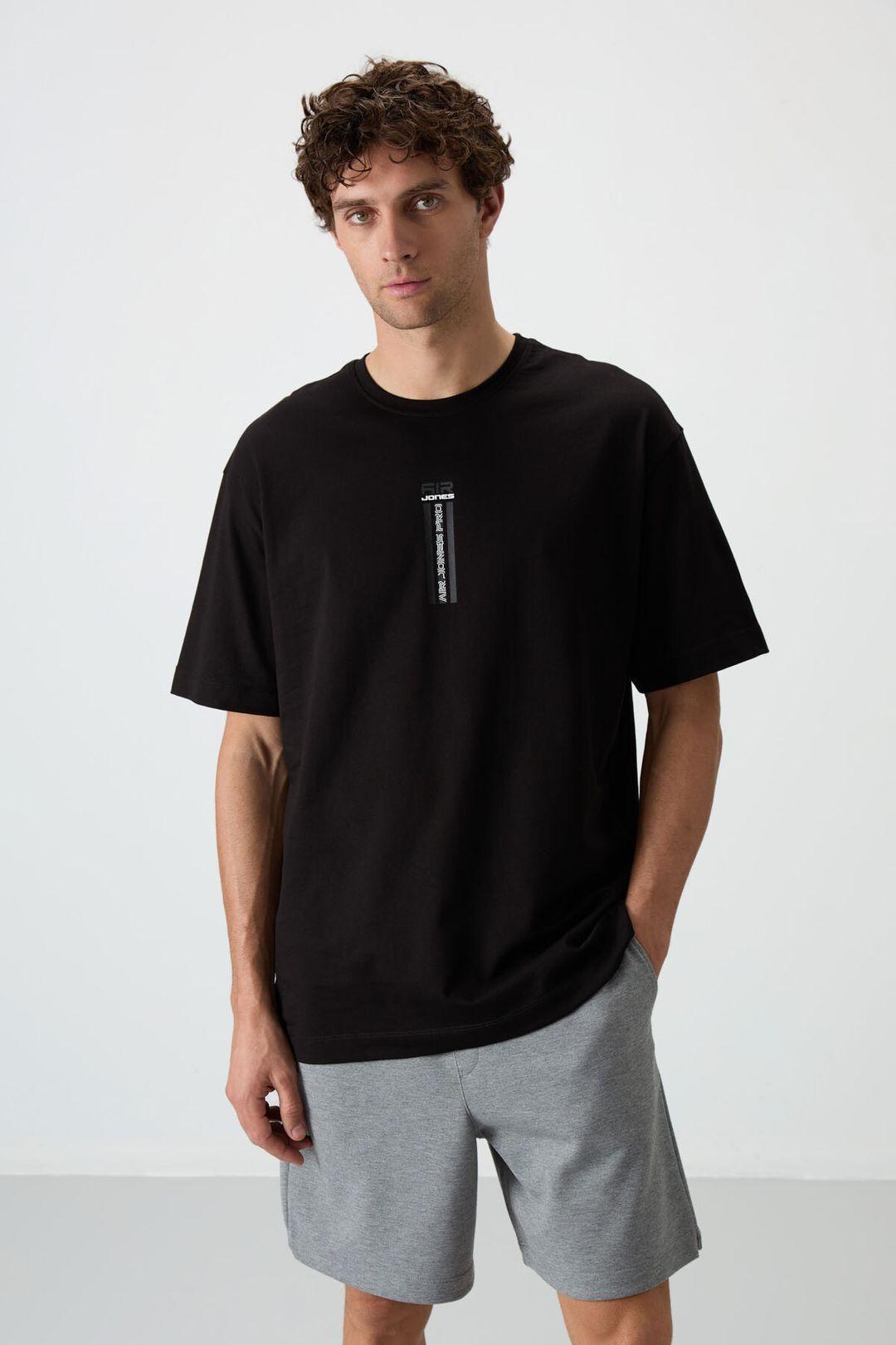 Oversized Printed Crew Neck T-Shirt by TOMMY LIFE