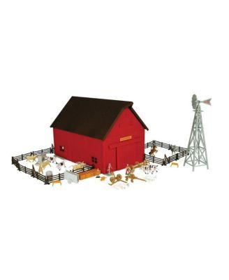 1/64 ERTL Western Ranch Play Set with Accessories - Ages 5-7 by TOMY