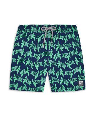 Boys' Turtle Swim Trunks - Little Kid by TOM&TEDDY