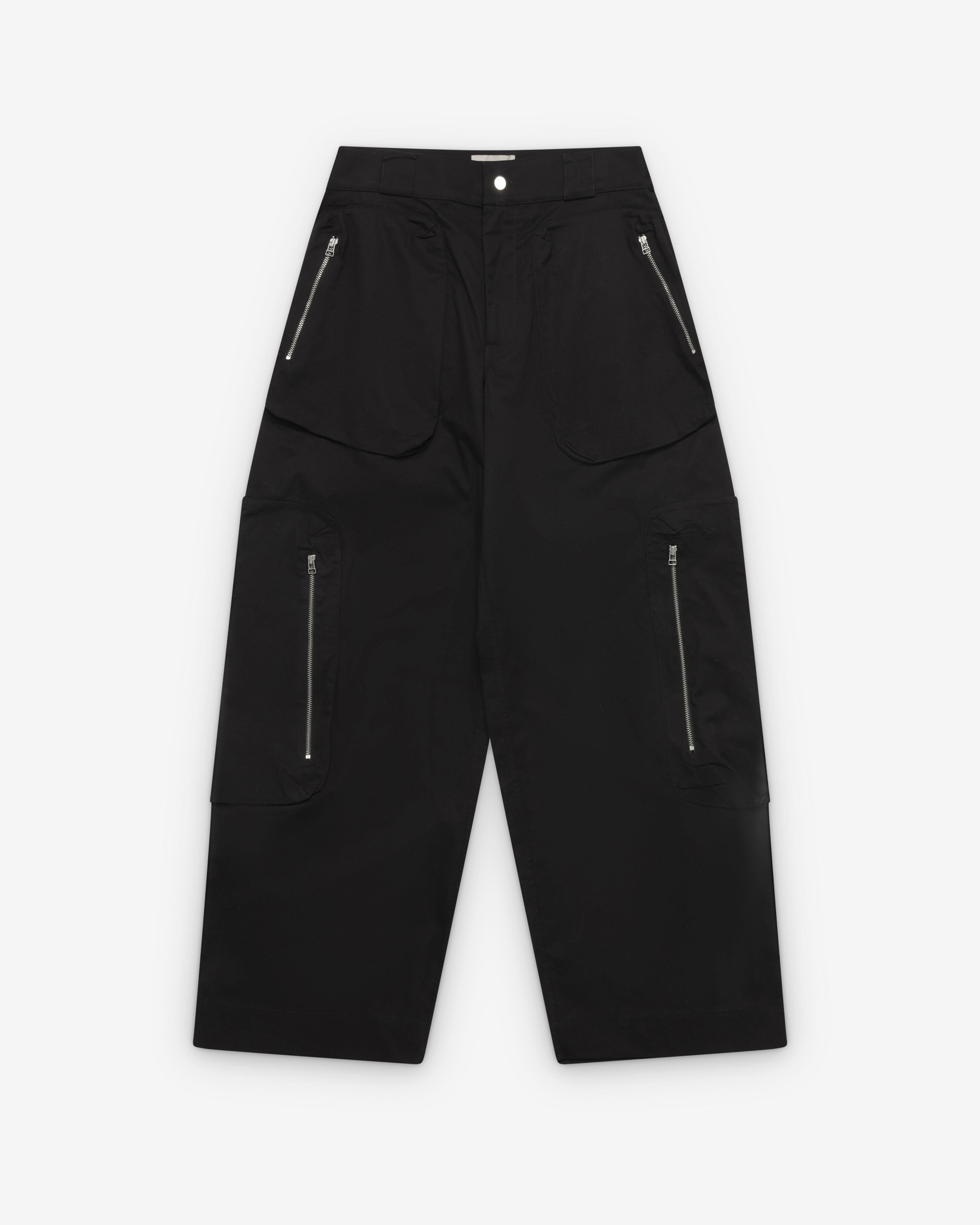 Tondolo - Men's Luteus Cargo Trousers - (Black) by TONDOLO