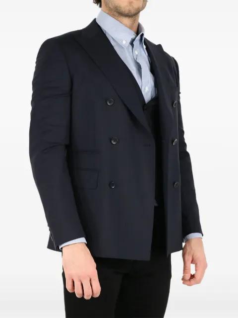 contrast-panel waistcoat by TONELLO