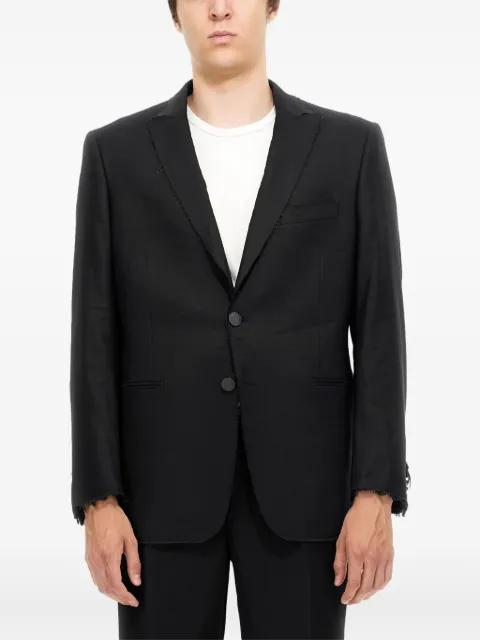 frayed blazer by TONELLO