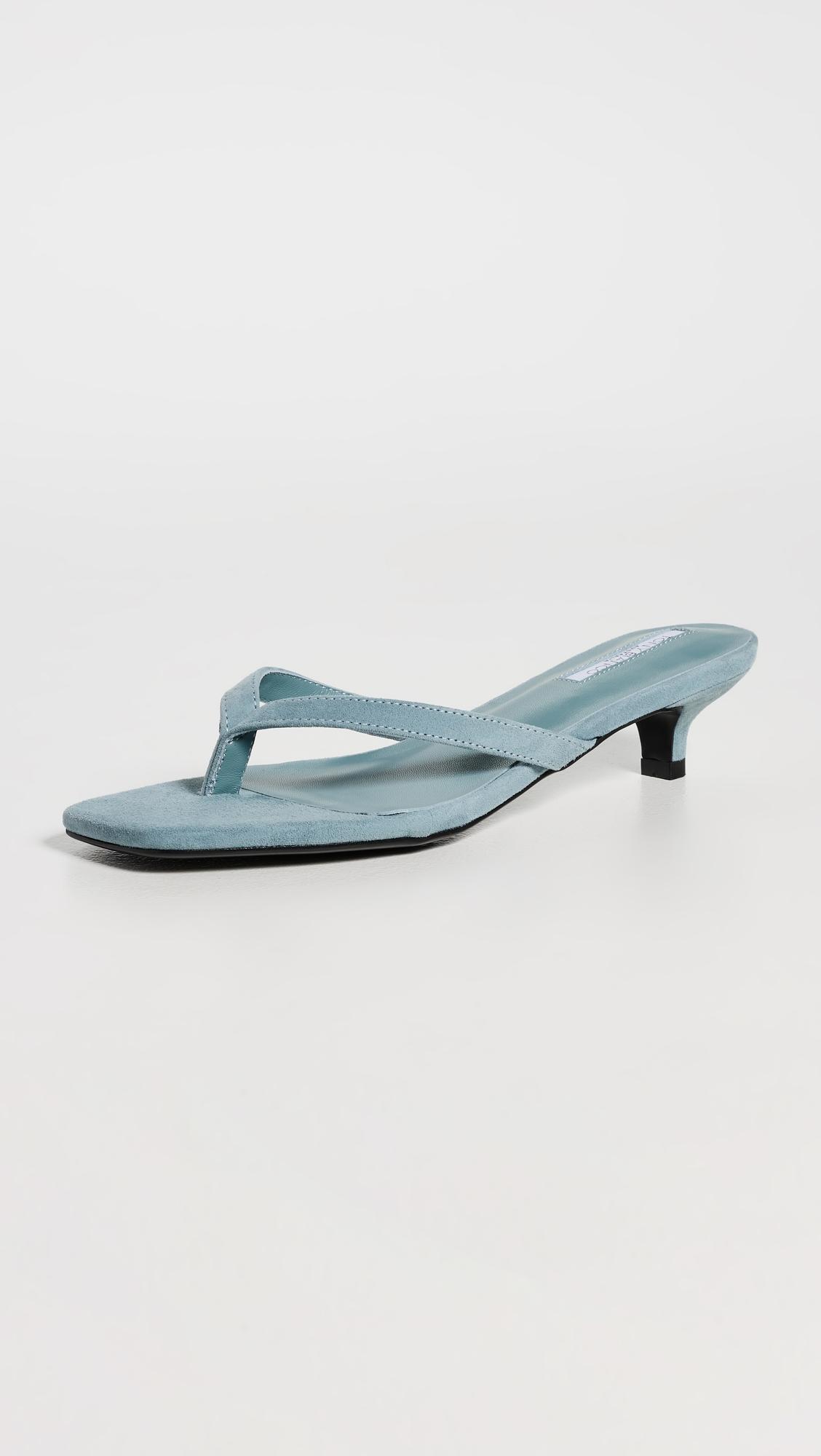 Annie Heeled Thong Sandals by TONY BIANCO